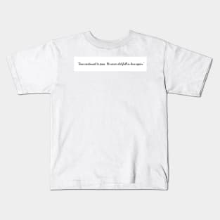 Art Heist, Baby quote Kids T-Shirt